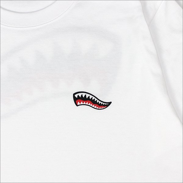 画像6: CAPTAIN STREET Shark Mouth Tシャツ WHITE キャプテンストリート (6)