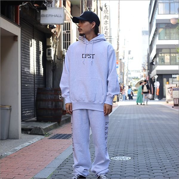 画像3: 【50％OFF】CAPTAIN STREET Bone Logo スウェットパンツ ASH キャプテンストリート (3)