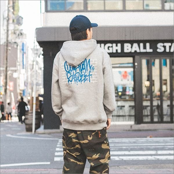 画像6: 【20%OFF】【送料無料】CAPTAIN STREET Wall P/Oパーカー GRAY キャプテンストリート (6)