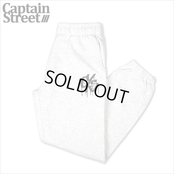 画像1: 【20%OFF】【送料無料】CAPTAIN STREET Drip C/S スウェットパンツ ASH キャプテンストリート (1)
