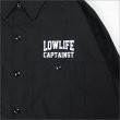 画像4: 【送料無料】CAPTAIN STREET LOW LIFE L/S ワークシャツ BLACK キャプテンストリート (4)