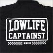 画像5: 【送料無料】CAPTAIN STREET LOW LIFE L/S ワークシャツ BLACK キャプテンストリート (5)