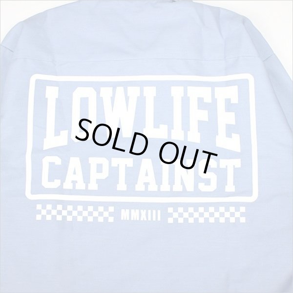 画像5: 【50％OFF】CAPTAIN STREET LOW LIFE L/S ワークシャツ L.BLUE キャプテンストリート (5)