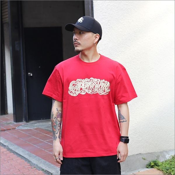 画像2: 【20％OFF】CAPTAIN STREET  Lettering Tシャツ RED キャプテンストリート (2)