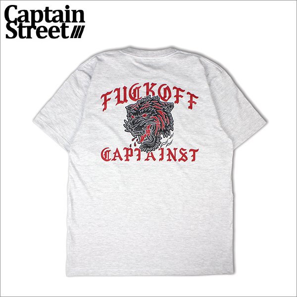 画像1: CAPTAIN STREET  TFO Tシャツ ASH キャプテンストリート (1)