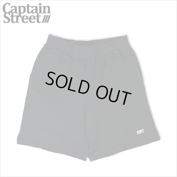 画像1: 【50％OFF】CAPTAIN STREET EMB CAPST スウェットショーツ BLACK キャプテンストリート (1)