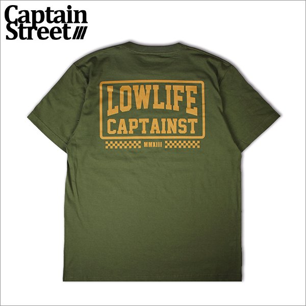 画像1: CAPTAIN STREET LOW LIFE Tシャツ CITY GREEN キャプテンストリート (1)