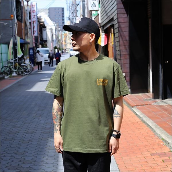 画像3: 【20％OFF】CAPTAIN STREET LOW LIFE Tシャツ CITY GREEN キャプテンストリート (3)
