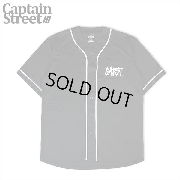 画像1: CAPTAIN STREET CAPST Logo ベースボールシャツ BLACK キャプテンストリート (1)