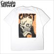 画像1: CAPTAIN STREET Skull CTK Tシャツ WHITE キャプテンストリート (1)