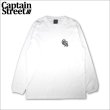 画像1: CAPTAIN STREET Classic CS L/S Tシャツ WHITE キャプテンストリート (1)
