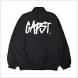 画像2: 【送料無料】CAPTAIN STREET CAPST Logo JKT BLACK キャプテンストリート (2)