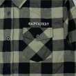 画像4: 【送料無料】CAPTAIN STREET CAPTAINST CHECK L/S シャツ OLIVE キャプテンストリート (4)