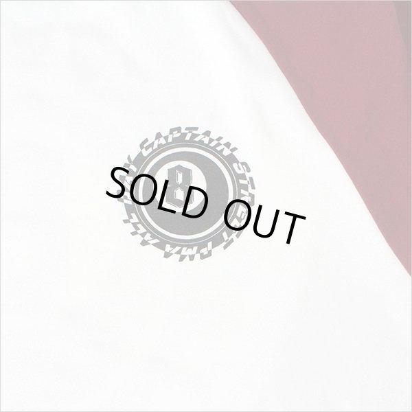 画像6: CAPTAIN STREET 8Ball Raglan L/S Tシャツ BURGUNDY キャプテンストリート (6)