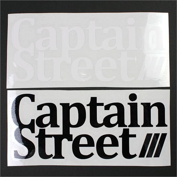 画像1: CAPTAIN STREET OG Logo カッティングステッカー 2カラー キャプテンストリート (1)