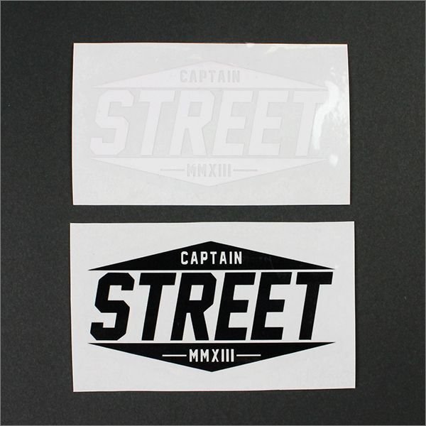 画像1: CAPTAIN STREET Cal カッティングステッカー 2カラー キャプテンストリート (1)