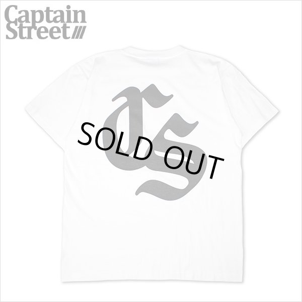画像1: 【20％OFF】CAPTAIN STREET Old CS Tシャツ WHITE キャプテンストリート (1)