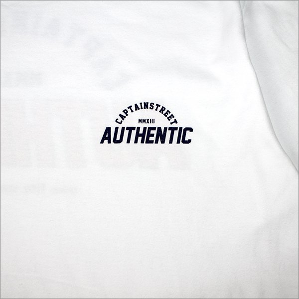 画像5: 【20％OFF】CAPTAIN STREET AUTHENTIC Tシャツ WHITE キャプテンストリート (5)
