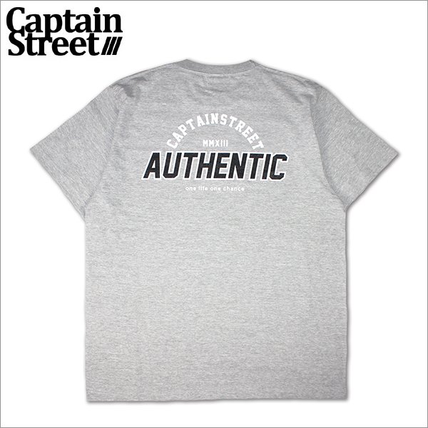 画像1: CAPTAIN STREET AUTHENTIC Tシャツ GRAY キャプテンストリート (1)