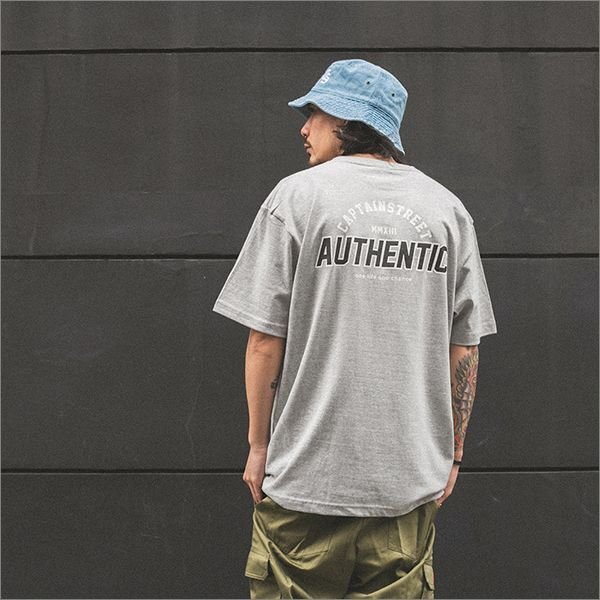 画像3: 【20％OFF】CAPTAIN STREET AUTHENTIC Tシャツ GRAY キャプテンストリート (3)