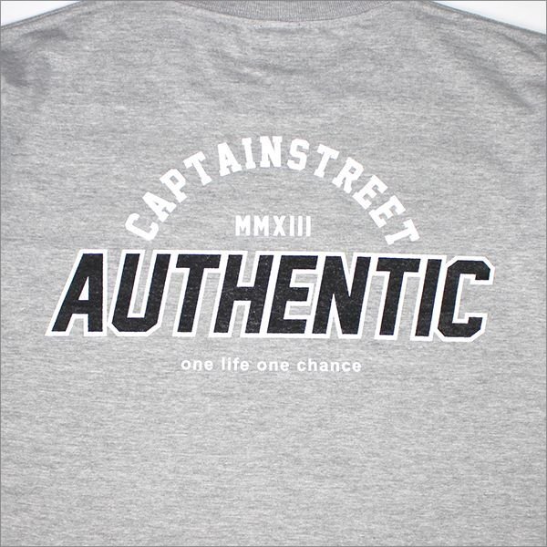 画像5: 【20％OFF】CAPTAIN STREET AUTHENTIC Tシャツ GRAY キャプテンストリート (5)