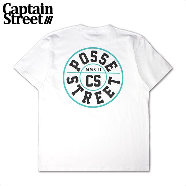 画像1: CAPTAIN STREET POSSE Tシャツ WHITE キャプテンストリート (1)