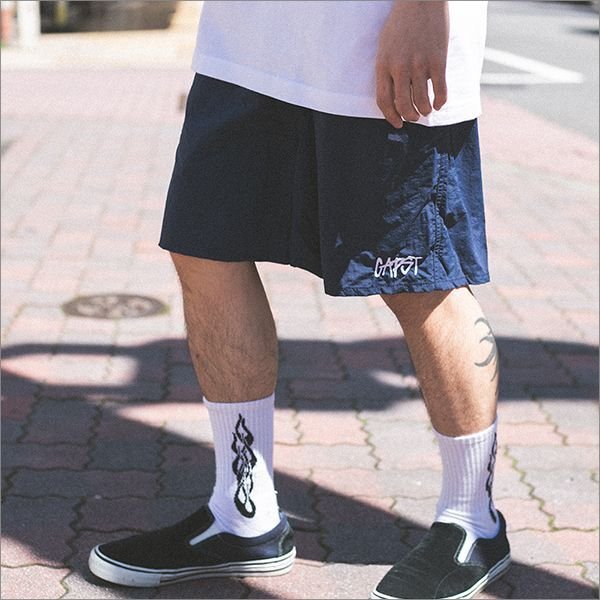 画像4: 【20%OFF】CAPTAIN STREET CAPST Logo ショーツ NAVY キャプテンストリート (4)