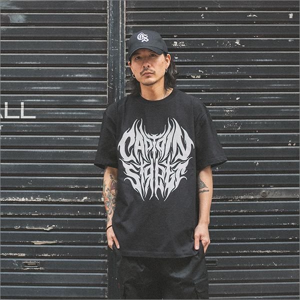 画像2: 【20%OFF】CAPTAIN STREET MC Tシャツ BLACK キャプテンストリート  (2)