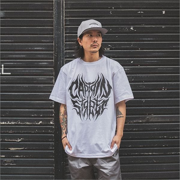 画像2: 【20％OFF】CAPTAIN STREET MC Tシャツ WHITE キャプテンストリート  (2)