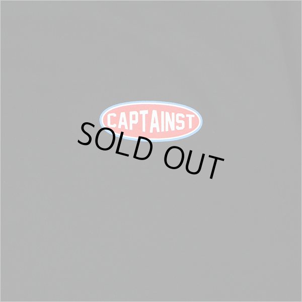 画像5: 【20%OFF】【送料無料】CAPTAIN STREET Oval Logo スウェットTシャツ BLACK キャプテンストリート  (5)