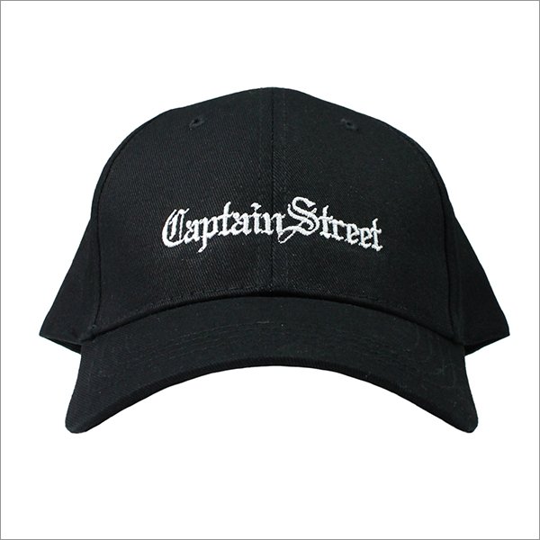 画像3: CAPTAIN STREET Old English キャップ BLACK キャプテンストリート (3)