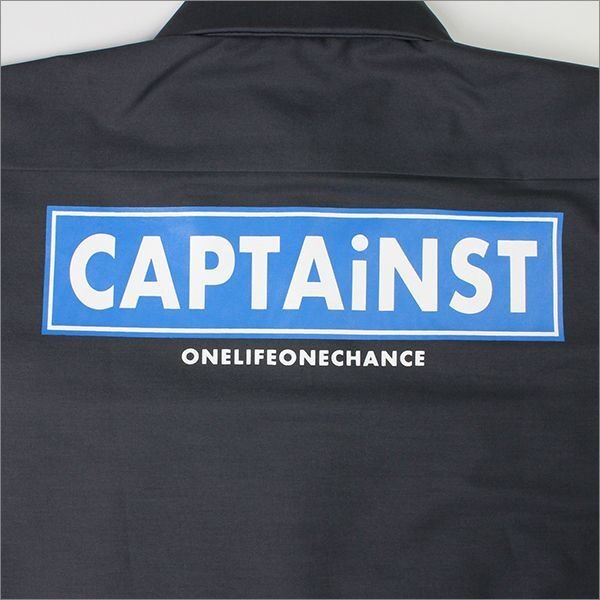 画像6: 【20%OFF】【送料無料】CAPTAIN STREET RS S/Sワークシャツ CHARCOAL キャプテンストリート (6)