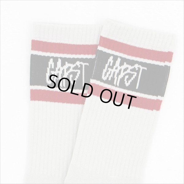 画像2: CAPTAIN STREET CAPST Logo SOCKS L.GRAY キャプテンストリート (2)