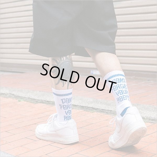 画像3: CAPTAIN STREET DFYR SOCKS WHITE キャプテンストリート (3)