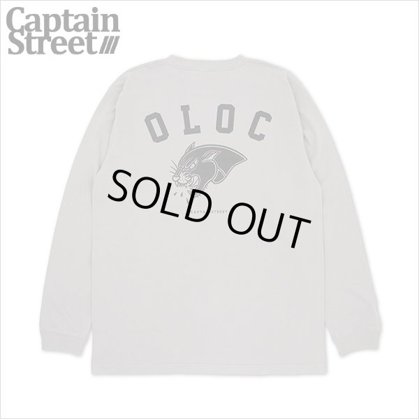 画像1: CAPTAIN STREET Bark L/S Tシャツ L.GRAY キャプテンストリート (1)