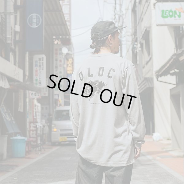 画像3: CAPTAIN STREET Bark L/S Tシャツ L.GRAY キャプテンストリート (3)