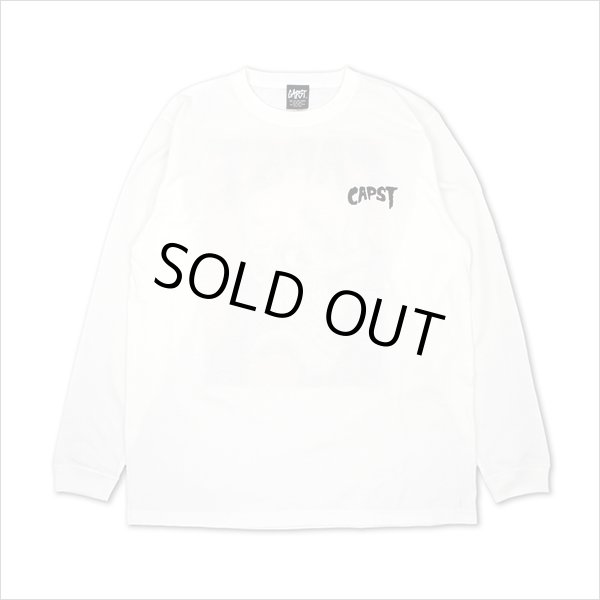 画像2: 【40％OFF】CAPTAIN STREET Skull CTK L/S Tシャツ WHITE キャプテンストリート (2)