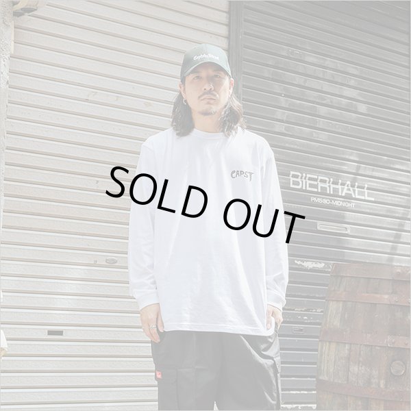 画像4: 【40％OFF】CAPTAIN STREET Skull CTK L/S Tシャツ WHITE キャプテンストリート (4)
