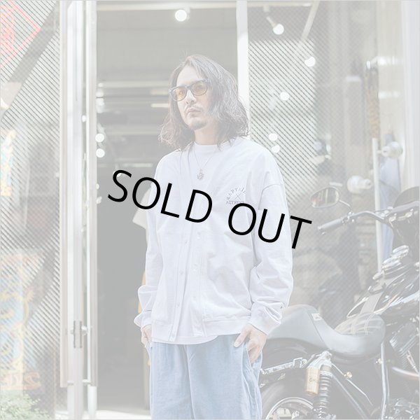 画像3: 【送料無料】CAPTAIN STREET AUTHENTIC コットンカーディガン ASH キャプテンストリート (3)