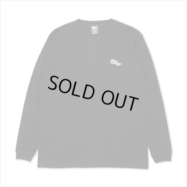 画像2: CAPTAIN STREET Shark Mouth L/S Tシャツ BLACK キャプテンストリート (2)