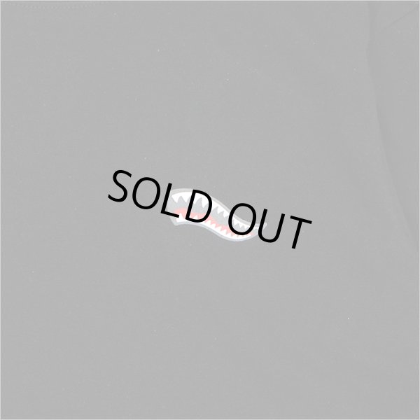 画像6: CAPTAIN STREET Shark Mouth L/S Tシャツ BLACK キャプテンストリート (6)