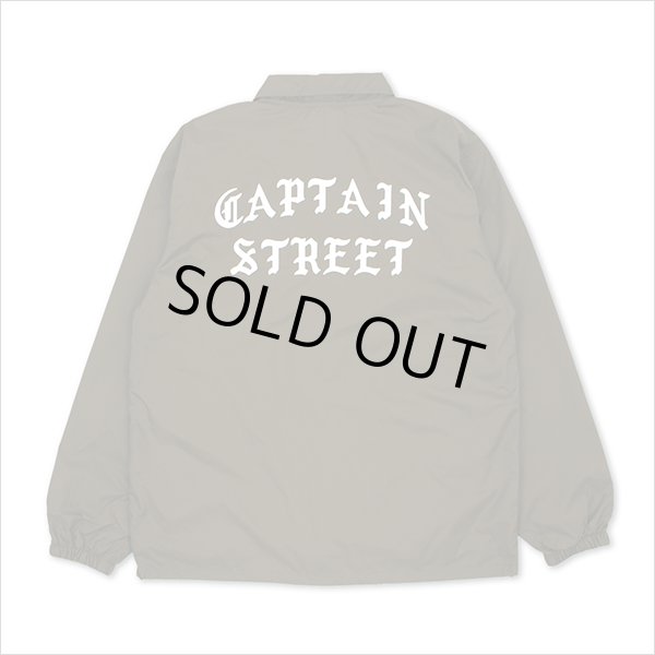 画像2: 【20％OFF】【送料無料】CAPTAIN STREET FO コーチJKT BROWN キャプテンストリート (2)