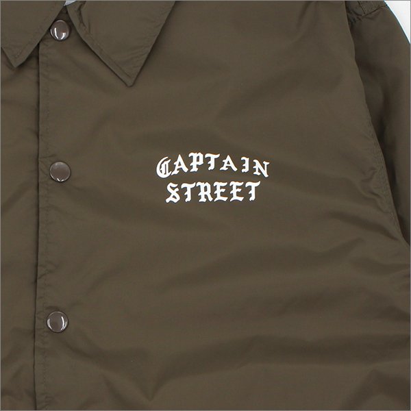 画像5: 【送料無料】CAPTAIN STREET FO コーチJKT BROWN キャプテンストリート (5)