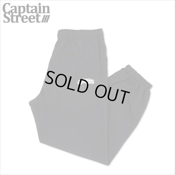 画像1: 【送料無料】CAPTAIN STREET Lettering ナイロンパンツ BLACK キャプテンストリート (1)