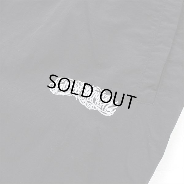 画像3: 【送料無料】CAPTAIN STREET Lettering ナイロンパンツ BLACK キャプテンストリート (3)