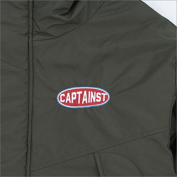 画像4: 【送料無料】CAPTAIN STREET Oval Logo JKT OLIVE キャプテンストリート (4)