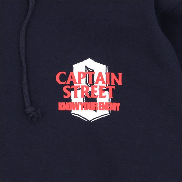 画像6: 【送料無料】CAPTAIN STREET KYE P/Oパーカー NAVY キャプテンストリート (6)