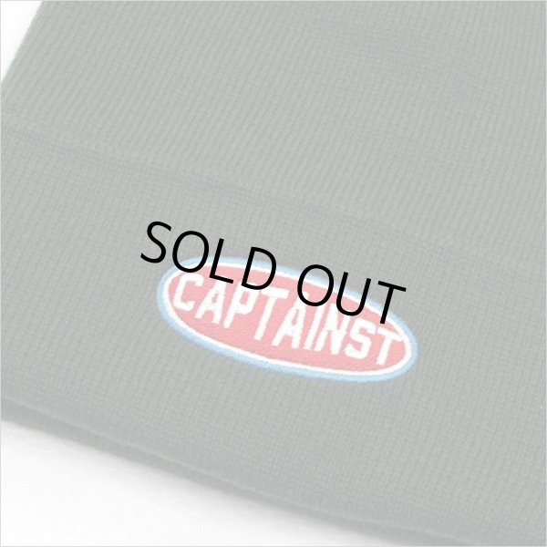 画像3: 【50％OFF】CAPTAIN STREET Oval Logo ニットキャップ GREEN キャプテンストリート (3)