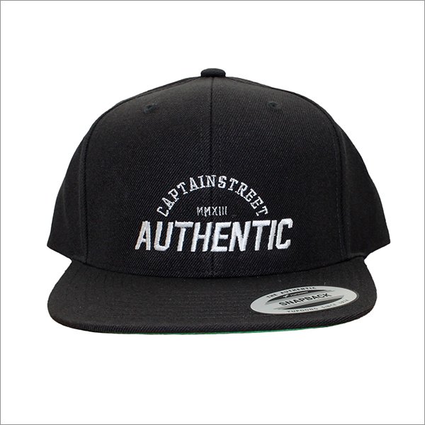 画像3: CAPTAIN STREET AUTHENTIC スナップバックキャップ BLACK キャプテンストリート (3)