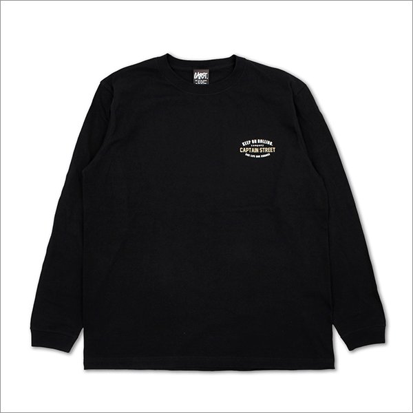 画像2: CAPTAIN STREET GS L/S Tシャツ BLACK キャプテンストリート (2)